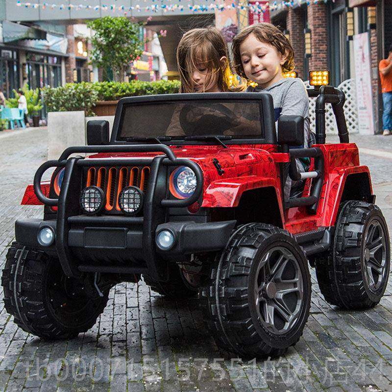正品双座儿童电轮车四汽车宝动宝婴儿遥控野车越男孩女孩玩具车可,玩具/童车/益智/积木/模型,儿童电动车,淘宝优惠券,粉丝福利购,淘宝优惠卷