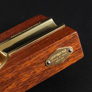 季风雪支茄烟灰缸实木铜室雪茄烟缸单便携式家用公金547办属JF-07