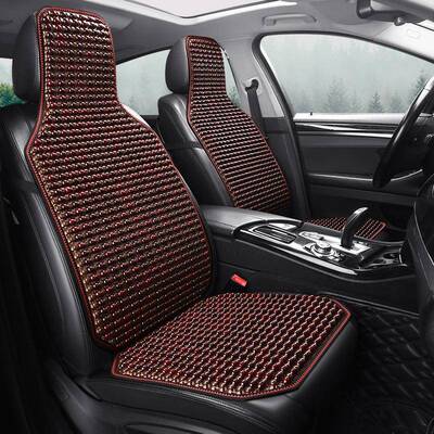 2片025新款座夏季木珠坐垫垫13071五通用座垫家用办公单方汽车用