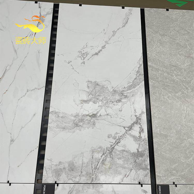 佛山瓷砖白色柔抛砖寒江雪客厅地砖600x1200柔光厨卫电视阳台墙砖