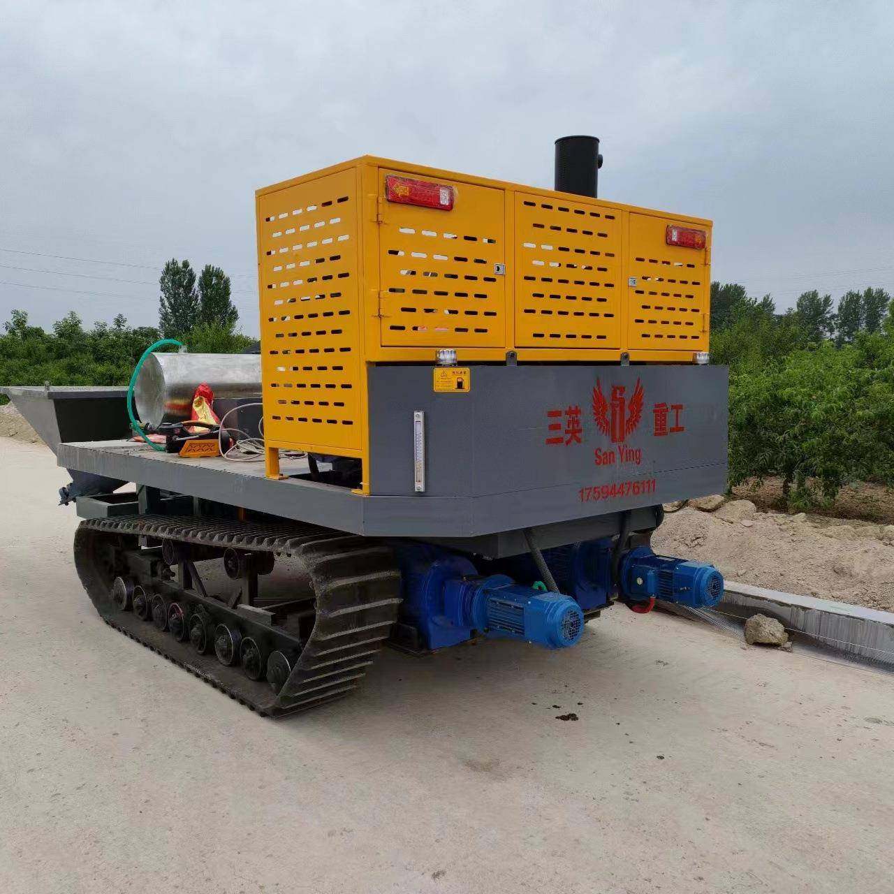 履带式路沿石滑模机公路防撞墙拦水带路沿石滑模机边沟水渠成型机,五金/工具,其他机械五金,淘宝优惠券,粉丝福利购,淘宝优惠卷