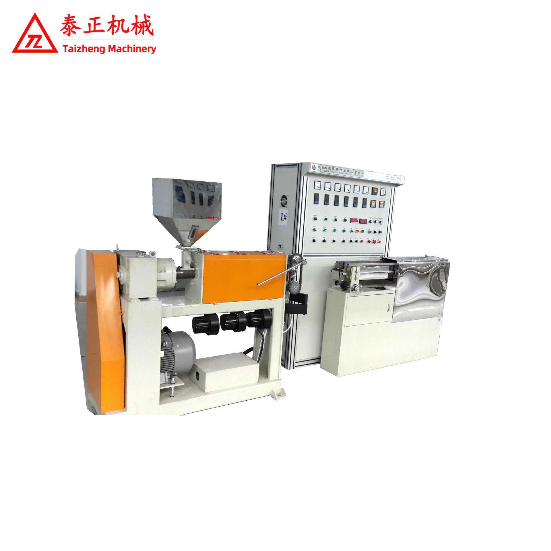 3D打印耗材高速押挤出机胶条护套线押出机全智能化系统