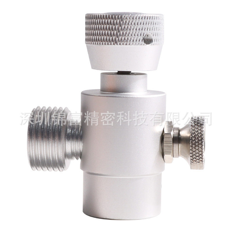 sodastream苏打水机0.6L气瓶充气接头带泄压开关W21.8-14 CGA320