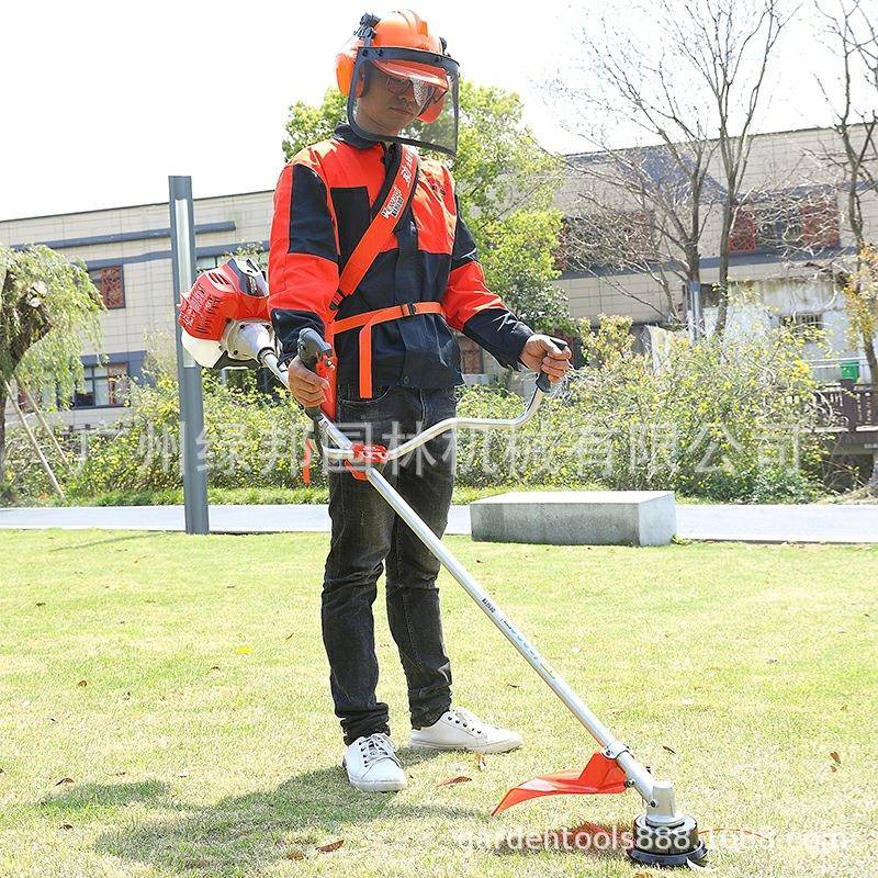 科瓦崎43割草机侧挂割灌机园林果园HPO割草工具程G二冲汽式油割草
