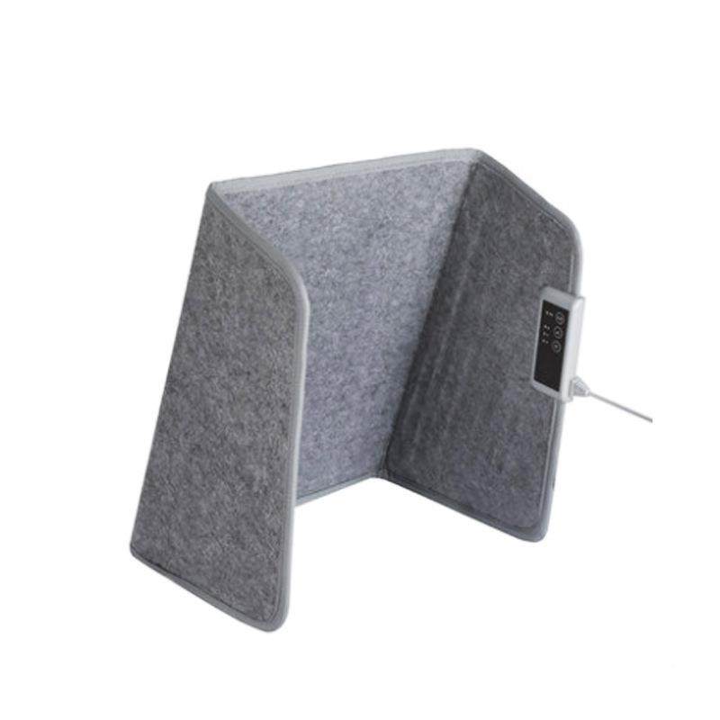 桌下折取暖器办公电室叠三折围携碳晶发热板家用暖LY-PH103器便式