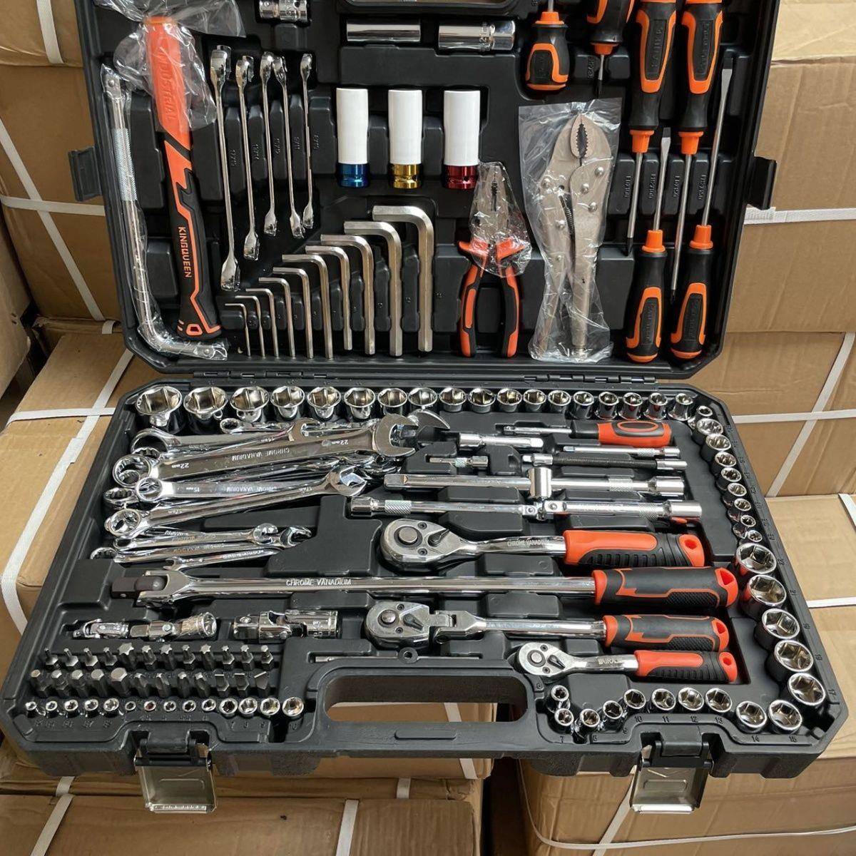 汽工修汽具套装333修车维修组套套筒扳手组合工具维修工具车家用