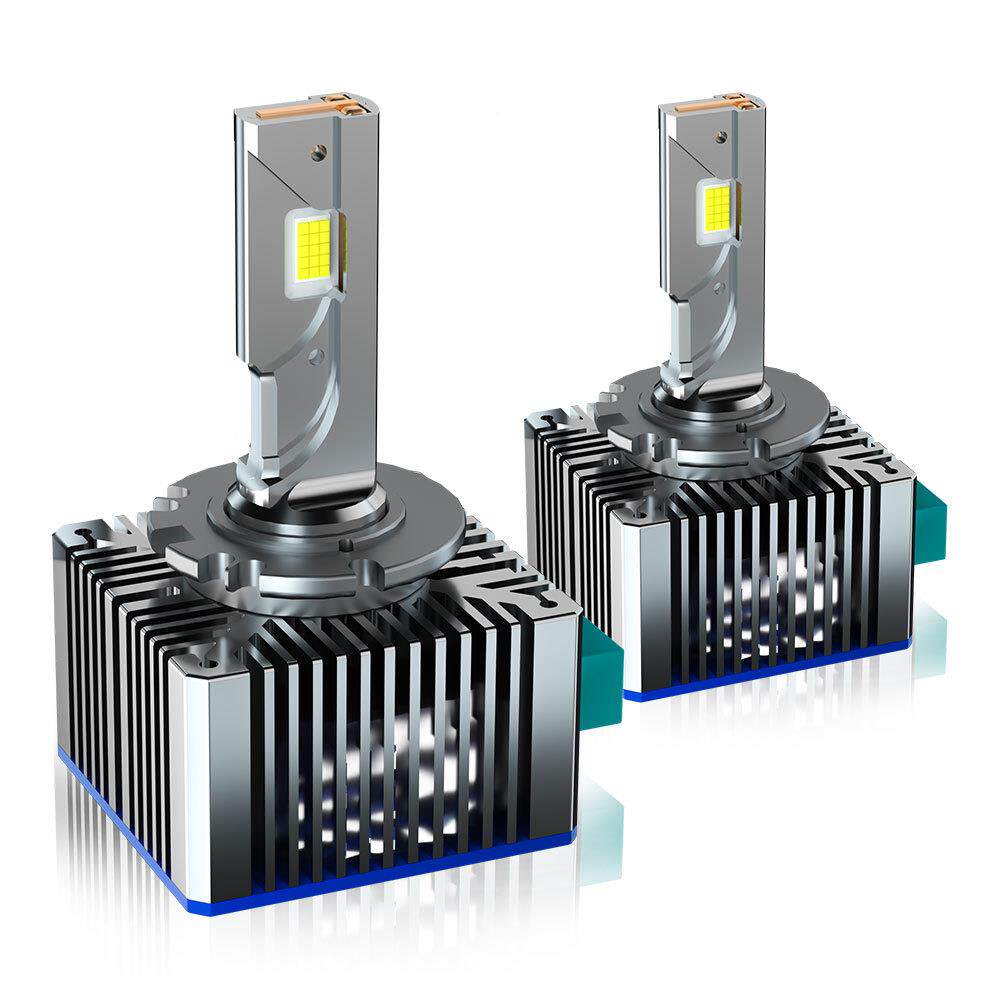 D1sD2s汽车le大灯高亮D系替列lded大原装安定器插头直接换原灯厂