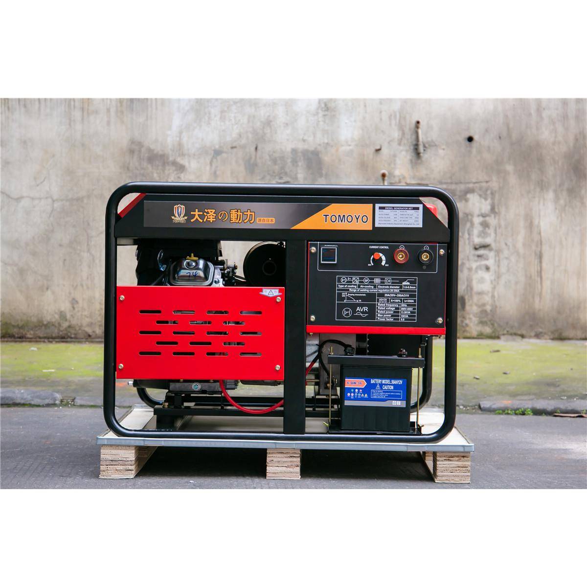 TO300A四手推大泽动力电发机TO400A-TJO500轮A-TO190A发J可选拖车