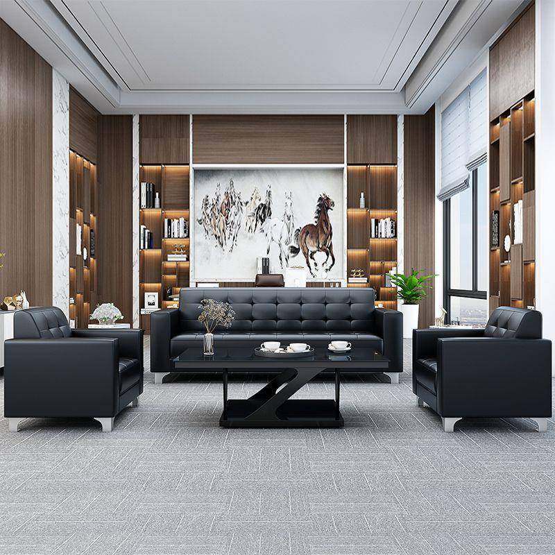 老板办公沙接发现代茶几组合839套商务会客待装闲区小户型岩休板,商业/办公家具,沙发,淘宝优惠券,粉丝福利购,淘宝优惠卷