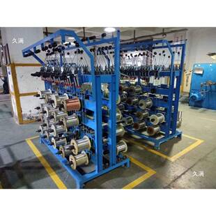 束丝机放线架动多头力单541头咪头案版自化焊线方机无人科技放线