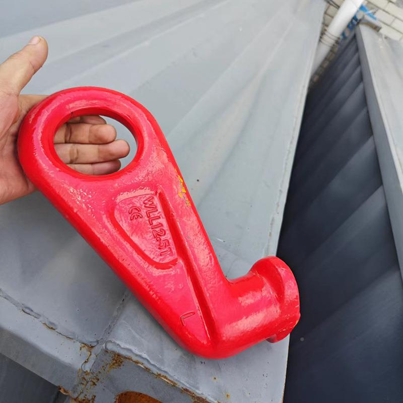 集箱专用吊钳吊环负荷1.5吨直2型左旋旋384装吊钩左角右右角45°