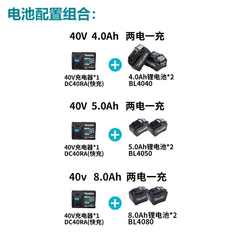 牧田（AMA）KIAUB001G锂电充电式吹风61484机大功率吹雪吹落叶40T