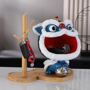 国潮醒收16857纳摆创意家居装进件门入户玄关客厅酒柜电视狮柜饰