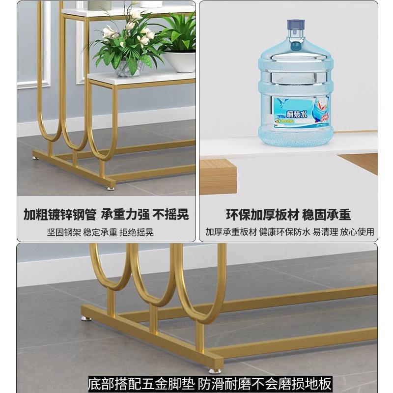 室内架台无品牌/落地式层多金属铁艺花盆架花卉花鲜花简阳约阶梯
