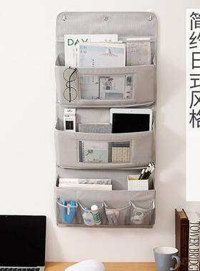 收1109sngd纳袋挂墙挂式壁式门后整理多层布艺宿舍袋储物挂挂墙袋