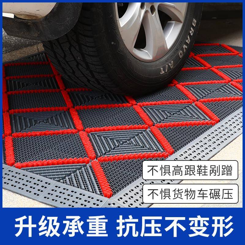 三垫合外一地垫入户门地垫塑料酒三合一店室滑商用户外方形防大门