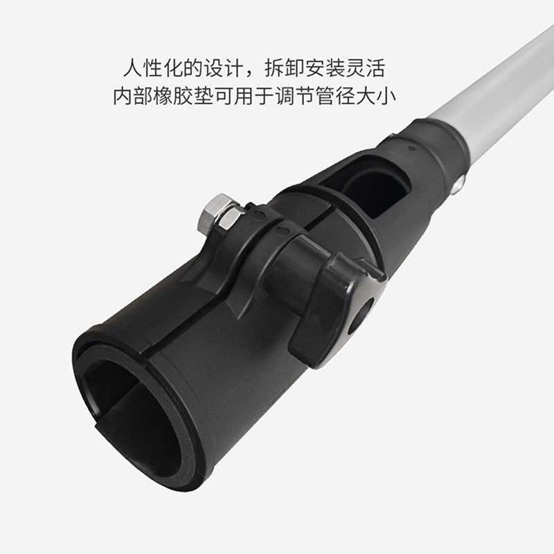外机可调节伸缩合金杆加tlznhsd%长手柄油门控制船延外长杆铝舷机