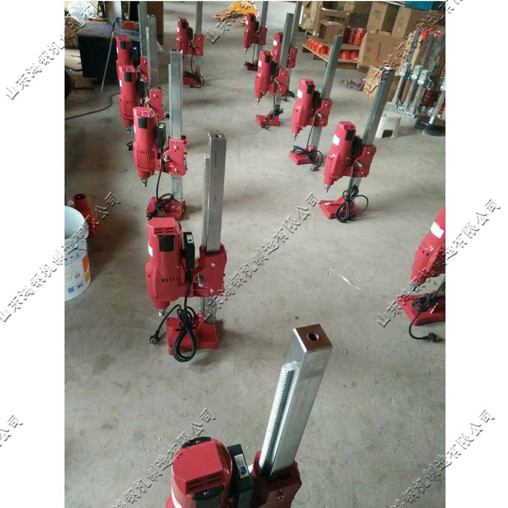 小型金刚设水钻机市政道路打孔备建筑691工程混凝土钻孔取石芯机