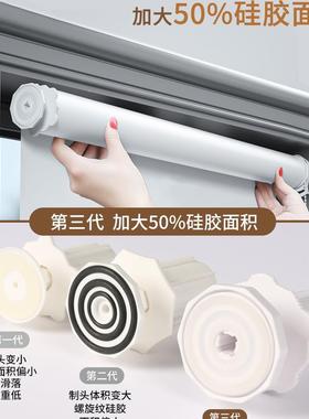 亚麻轻奢遮光帘室房间卫卧生厅间手拉升降窗F976TSJ9帘办公室客书