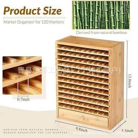 筒物收纳艺木架带可拆卸抽屉木质术用置物架品储架学校教室办笔公,收纳整理,书桌收纳置物架,淘宝优惠券,粉丝福利购,淘宝优惠卷