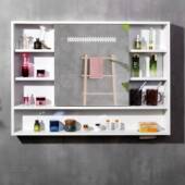 智能浴室镜柜单独挂一墙式 子540收纳盒简约体物架镜洗手间壁置挂