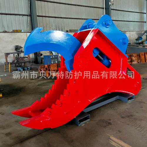 机属具J-1XXQ挖剪一体多用途树墩挖拔机机大开S口树根须剪断挖机