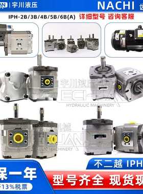 NACHI齿轮泵IPH-2B-8-11/2A/3A/4A/5A/6A/3B不二越液压油泵高压