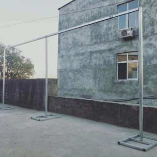 婚庆道具背景架舞台帷幔背景架子镀锌管铁质纱幔架婚庆布置婚房