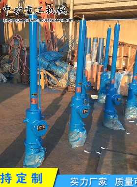 行程300电动液压推杆 电动液压DYT系列推杆 防爆矿用直式液压推杆