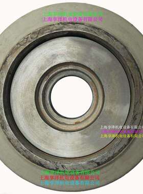 进口叉车配件后轮驱动轮 力至优白色橡胶无痕轮胎 防滑轮子轱辘子