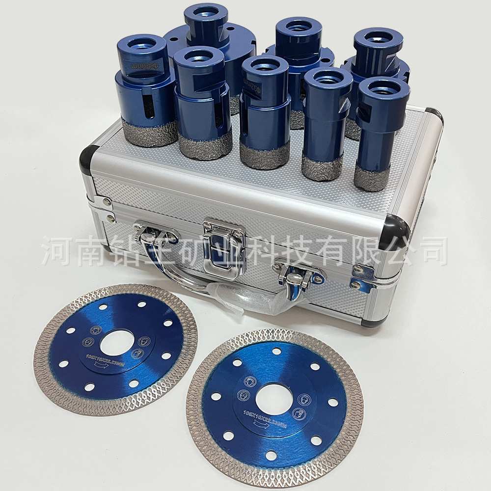 M14钎焊开孔器橙色金刚石陶瓷加工瓷砖打孔钻头6 mm-100mm