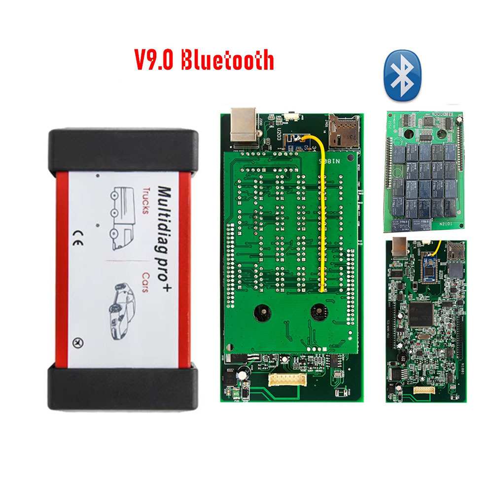 Multidiag Pro V9.0 V2021.11 2021.11双板蓝牙OBD汽车诊断器