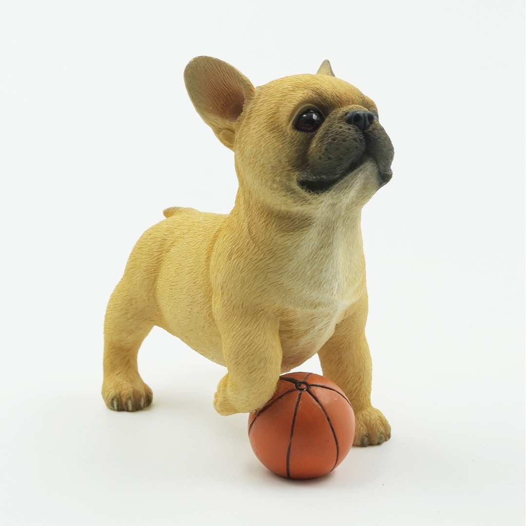 法国斗牛犬模型踢球小法斗路飞仿模型制作工具/辅料耗