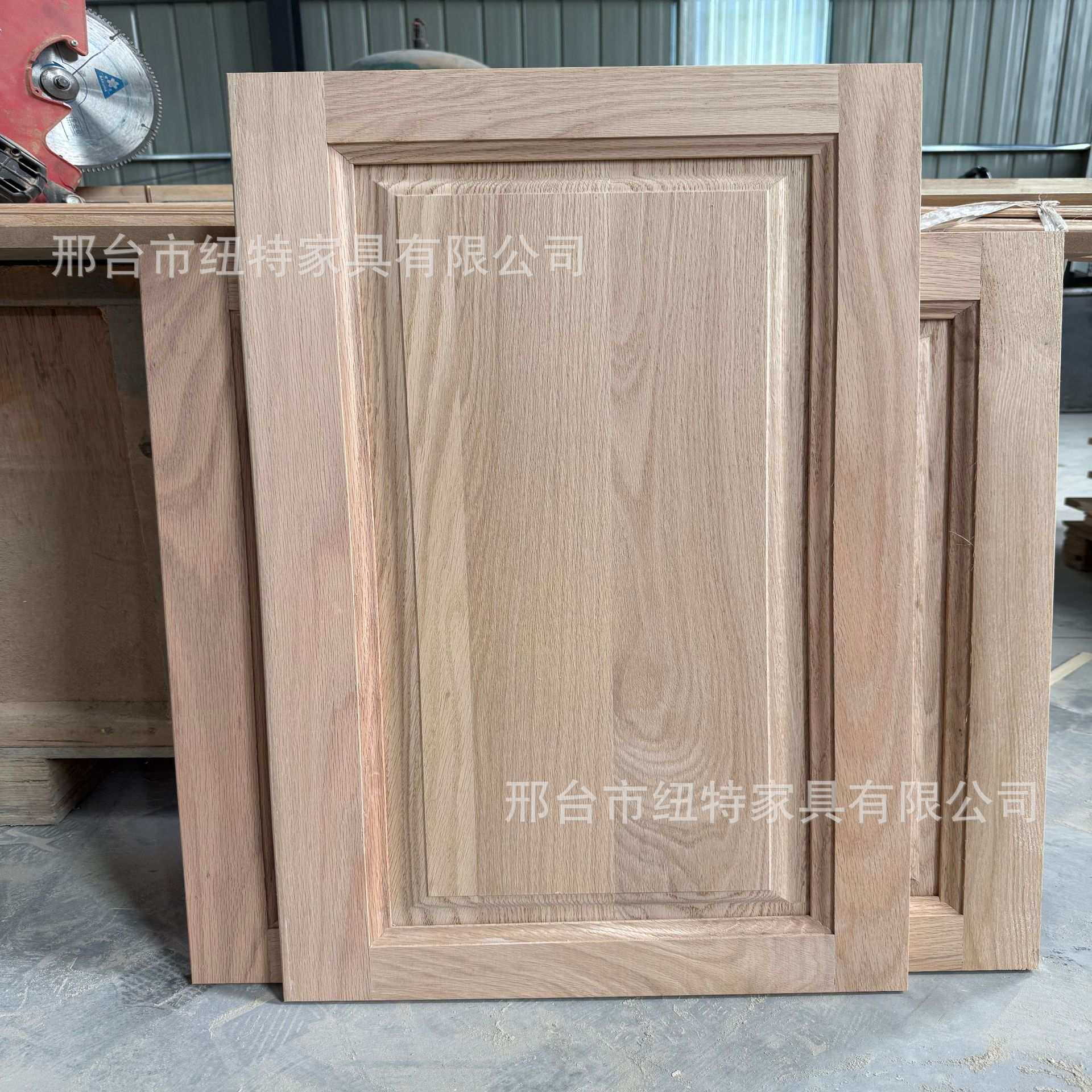 定制实木门新中式红橡白茬工厂 欧式纯原木门衣柜门榻榻米酒柜