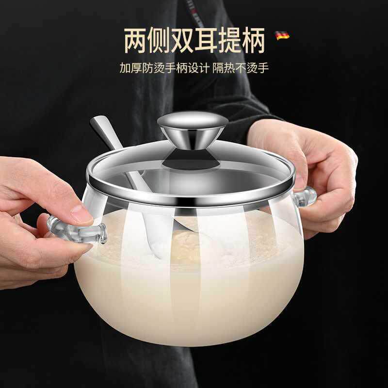 装猪油罐家用耐高温玻璃大容量油泼辣子辣椒罐荤油罐盐泡菜腌菜罐