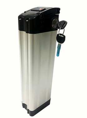 36v10Ah锂电池 银鱼款 电动自行车锂电池