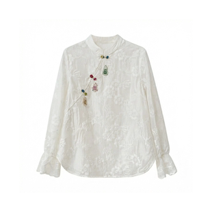 新款 春季 衬衣6235 玉米粉丝专享