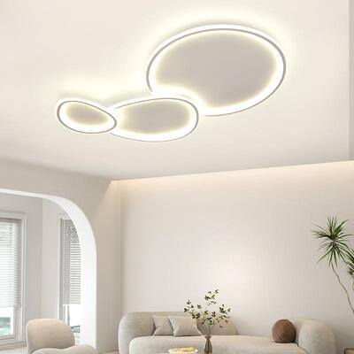 顶极9233简馨客灯现代厅简约大气主灯led吸灯温全屋灯具套餐