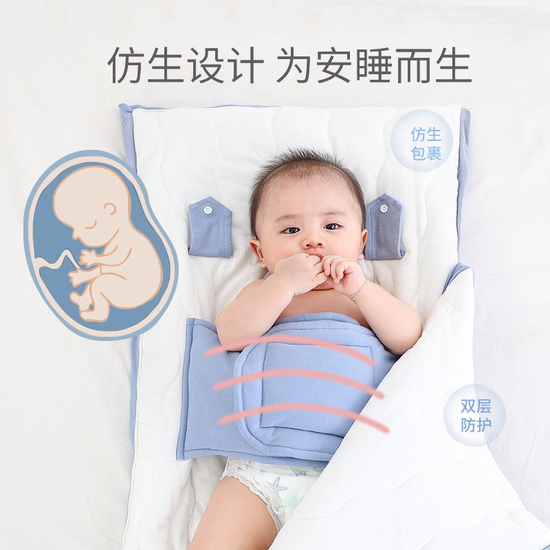 恒睡婴儿秋冬惊加厚新生初生儿宝宝包被小月龄防跳温冬季E006狮子