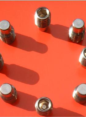 M紧8*6811钢216不锈304GB79无DIN915头柱端顶丝螺丝，止付0定螺丝