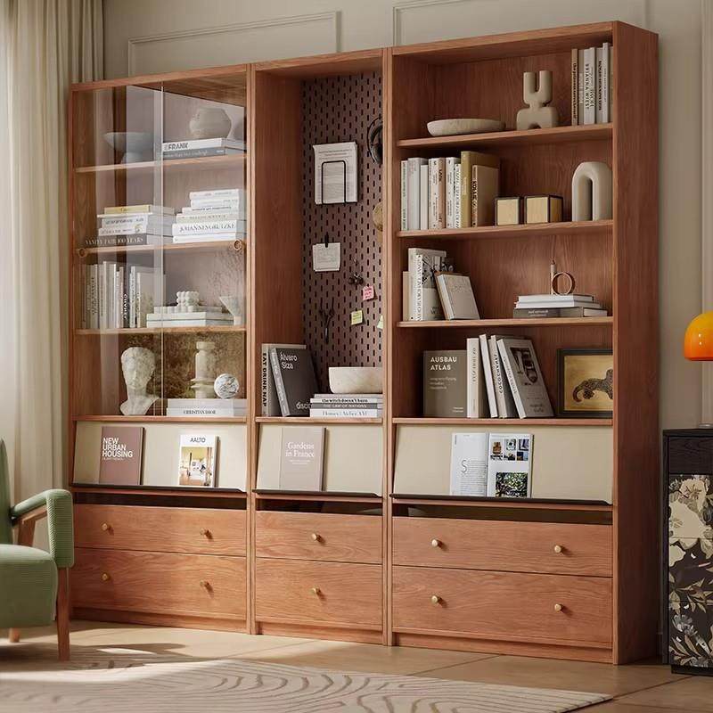GBJ全实木木卡书柜一座整墙落体地置物架储物柜客橡厅书房书架展,鲜花速递/花卉仿真/绿植园艺,其它园艺用品,淘宝优惠券,粉丝福利购,淘宝优惠卷