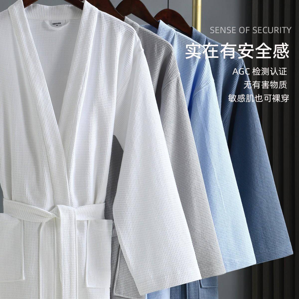 店纯棉浴袍吸YD202310水速干男女成人澡洗浴衣2052新酒款秋冬睡袍