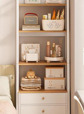 床落房头置物架柜地多层收纳架子靠墙卧室斜梯形客厅ROZ间子床边