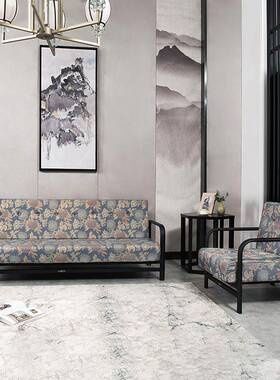 9U折叠沙发床两用布艺济功位能单人三人现代经简B087-125约客厅多