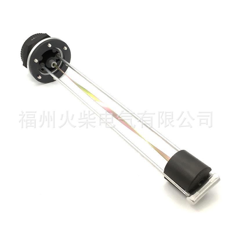 油发电组油箱油位表位100mm机机械指针式油柴表铝法兰油浮子油计