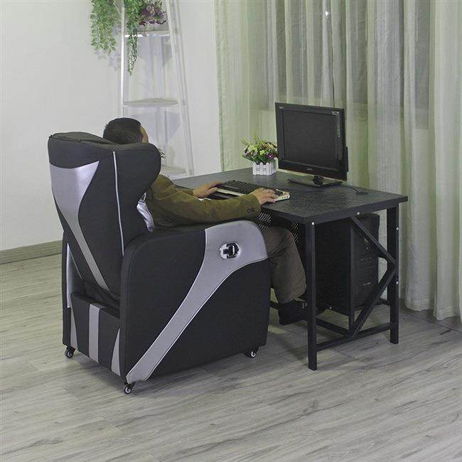 电脑沙发椅双人卧室椅简KJT约家具电竞前台桌茶几人家用懒沙椅发