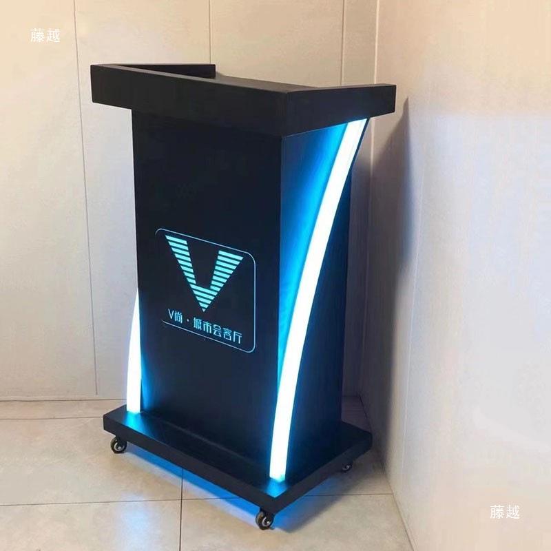 酒吧KV发光咨客UVJ台ED代泊T驾代客车台迎宾接待引L导台停车牌