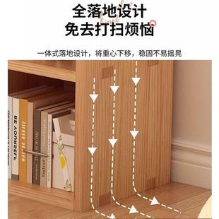 落实木架飘窗置物架卧室窗台杂收纳格书子柜多层地矮柜物简易582