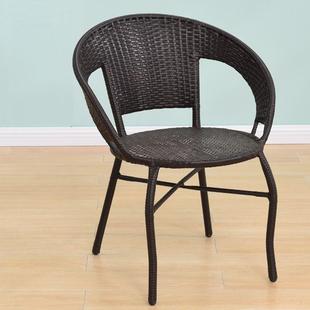 阳扶台小藤椅人家腾用靠背椅成人手椅简约休闲DVG小椅子户外藤单