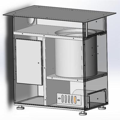 民政救灾柴式两用取暖炉应急烤箱采暖炉野外QYA露带营立火煤炉子